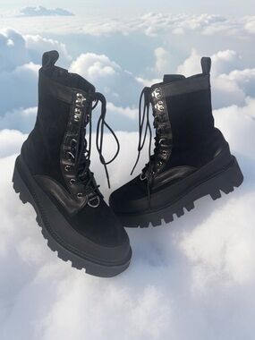 AllSaints Bexley Leather Suede Boots